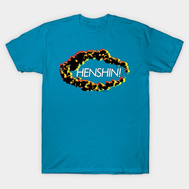 HENSHIN! T-Shirt by reverendhotrod